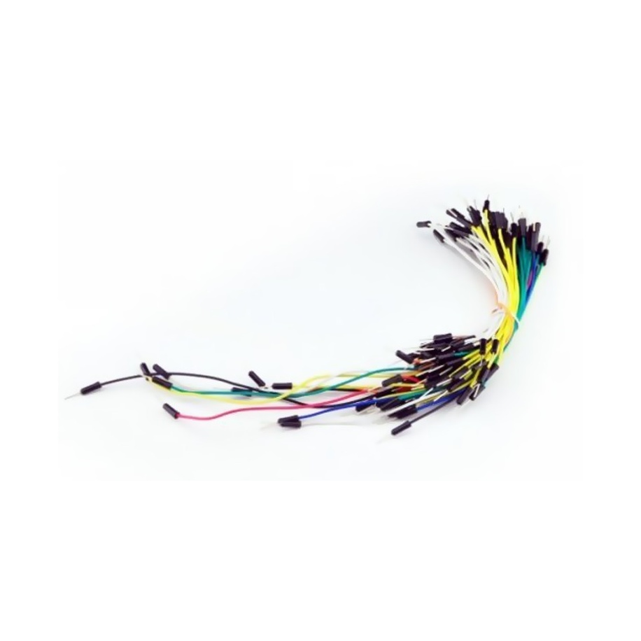65 Cables para Protoboard. Jumper Wire Breadboard