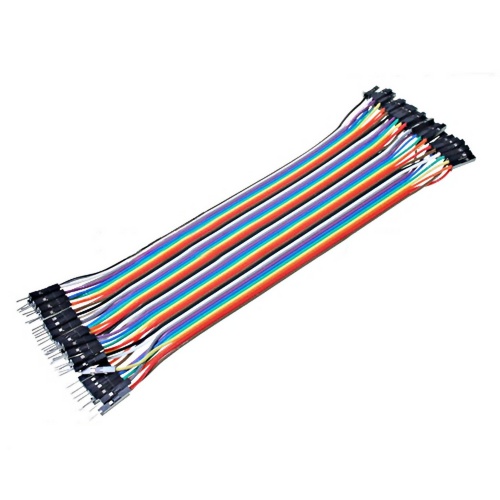 Cable Hembra Macho 40 x 1 pin 20cm Female - Male Jumper Cables for Arduino