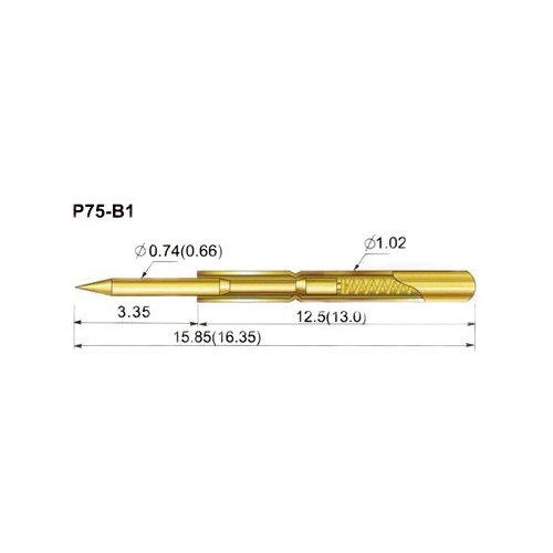 10x Pogo Pin P75-B1