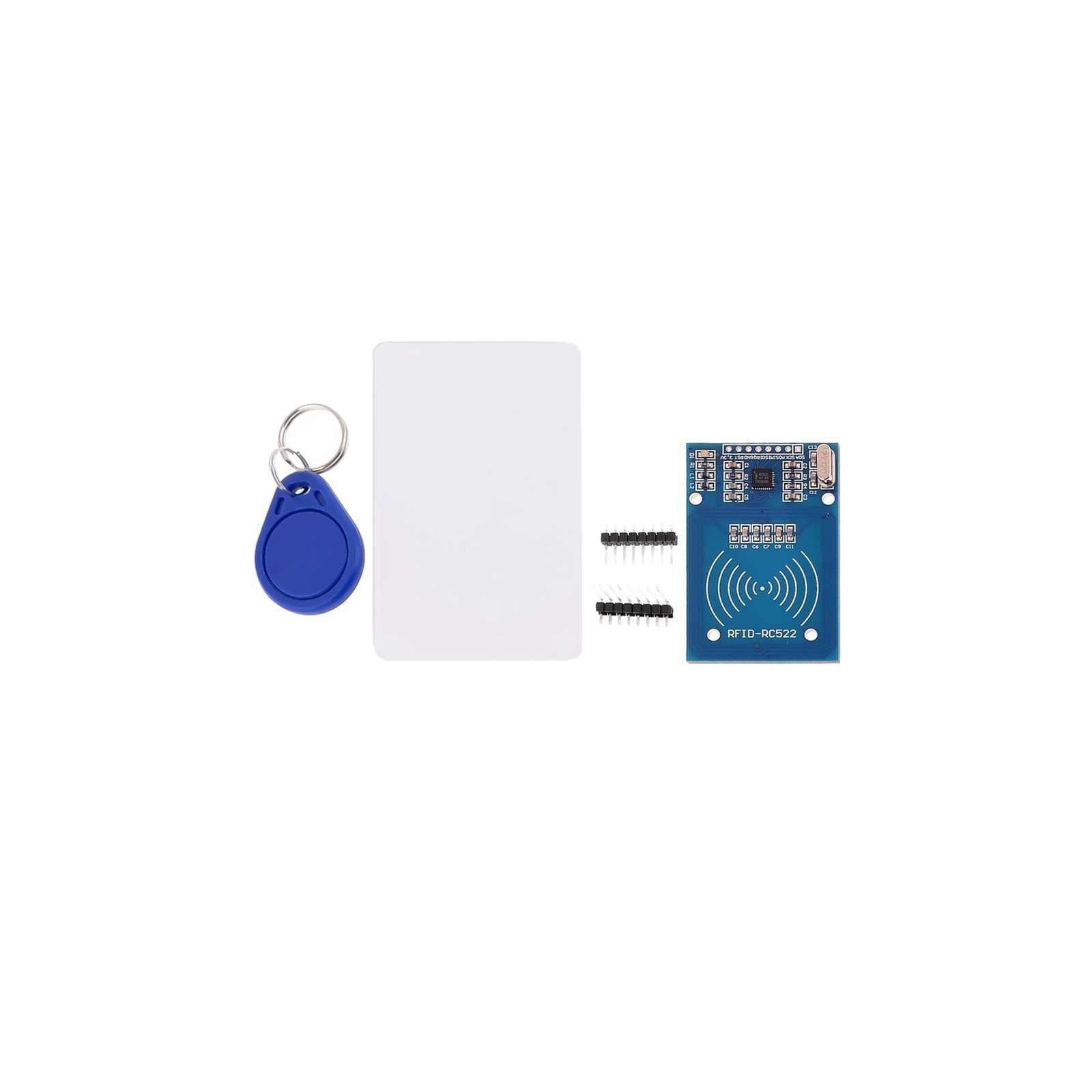 Lector RFID RC522 13.56Mhz compatible NFC incluye tarjeta y tag - La Tienda  del Tecnófilo