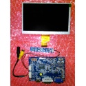 Pantalla LCD 1024x600 con entradas HDMI, DVI, VGA y CVBS (Vídeo compuesto)