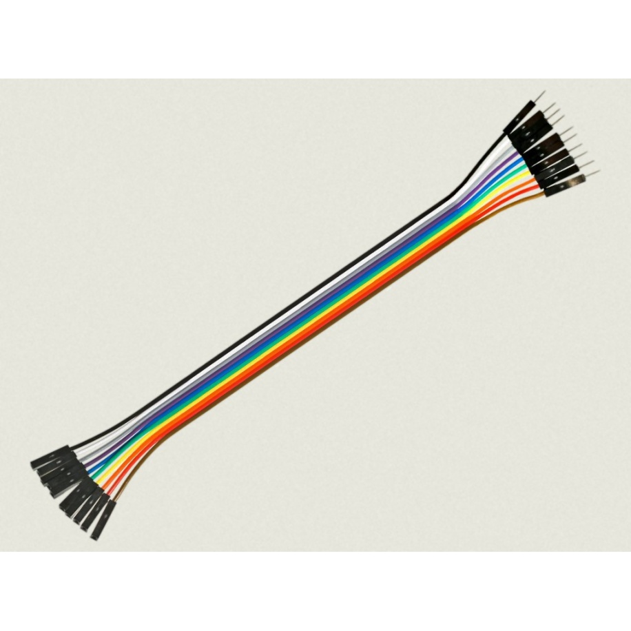 Cable Hembra Macho 10 x 1 pin 20cm Female - Male Jumper Cables for Arduino