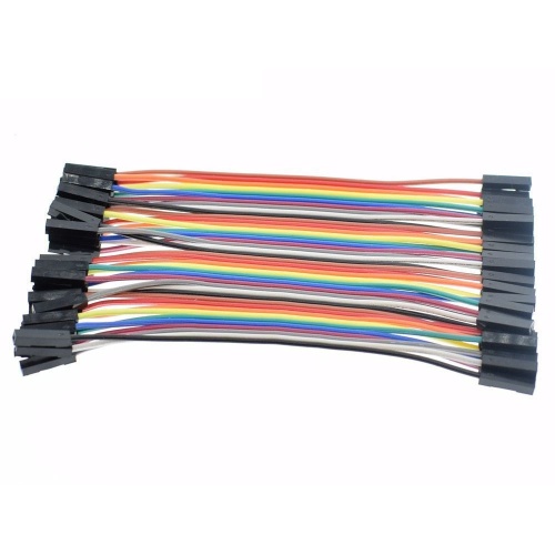 Cable Hembra Hembra 40 x 1 pin 10cm Female - Female Jumper Cables Arduino