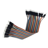 Cable Macho Macho 40 x 1 pin 30cm Male - Male Jumper Cables for Arduino