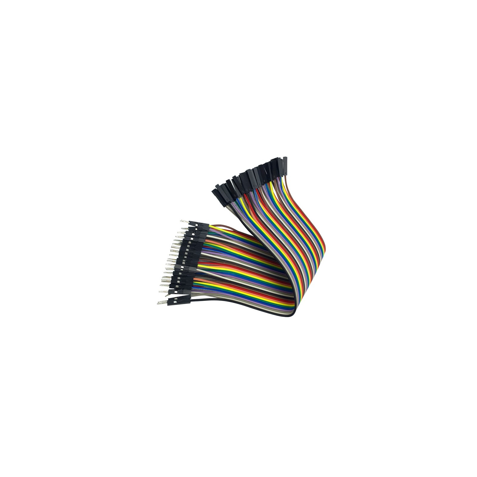 Cable Hembra Macho 40 x 1 pin 30cm Female Male Jumper Cables Arduino