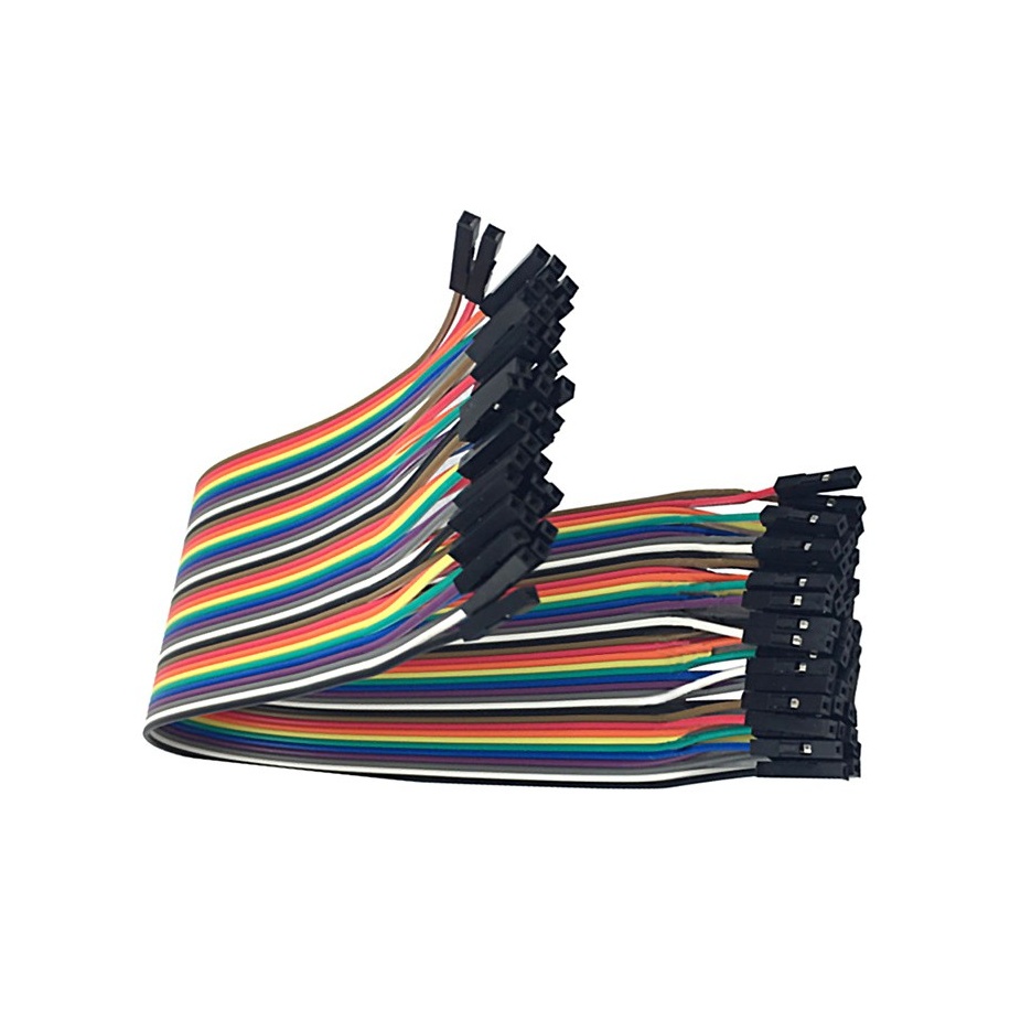 Cable Hembra Hembra 40 x 1 pin 20cm Female - Female Jumper Cables Arduino