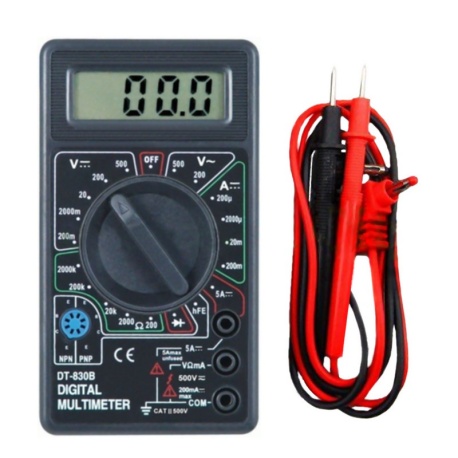 Polimetro Multimetro Tester Voltimetro Amperimetro Digital DT830B Polimetro Multimetro Tester Voltimetro Amperimetro Digital DT830B