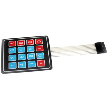 Teclado de membrana 16 teclas Teclado de membrana 16 teclas