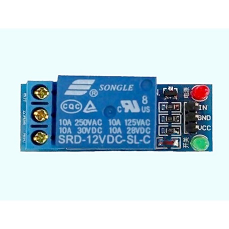 Módulo de 1 Relé de 12V Módulo de 1 Relé de 12V