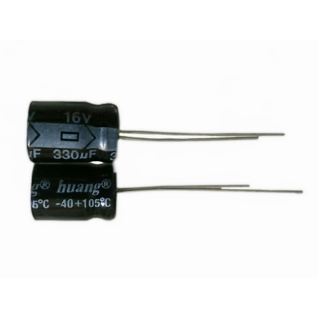 10x Condensador 330uF 16V 10x Condensador 330uF 16V