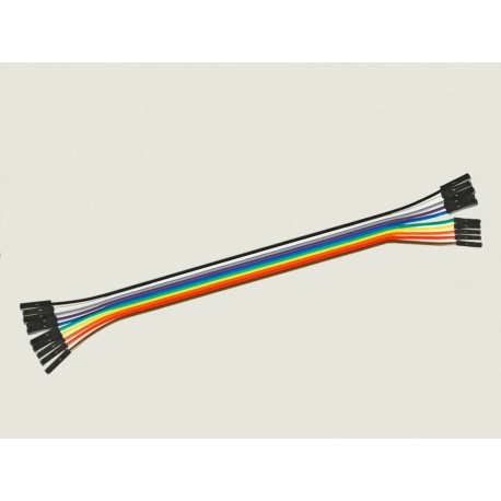 Cable Hembra Hembra 10 x 1 pin 20cm Female - Female Jumper Cables for Arduino Cable Hembra Hembra 10 x 1 pin 20cm Female - Female Jumper Cables for Arduino