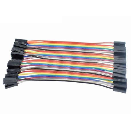 Cable Hembra Hembra 40 x 1 pin 10cm Female - Female Jumper Cables Arduino Cable Hembra Hembra 40 x 1 pin 10cm Female - Female Jumper Cables Arduino