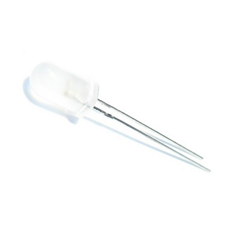 20x Diodo Led 5mm - Blanco difuso 20x Diodo Led 5mm - Blanco difuso