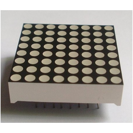 Matriz de LED 8x8 3mm Rojo. Anodo Común Matriz de LED 8x8 3mm Rojo. Anodo Común